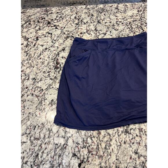 Lilly Pulitzer women’s skort skirt shorts size M navy - Picture 4 of 11
